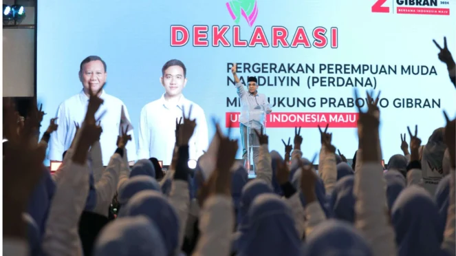 Perempuan Muda Nahdliyin deklarasi dukung Prabowo-Gibran
