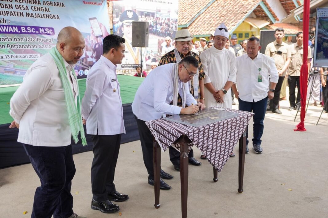 wamen Ossy Dermawan di Majalengka