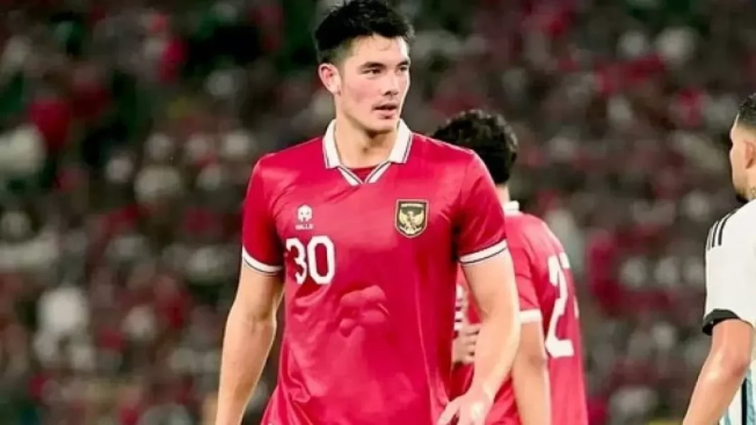 Elkan Baggot saat membela timnas Indonesia