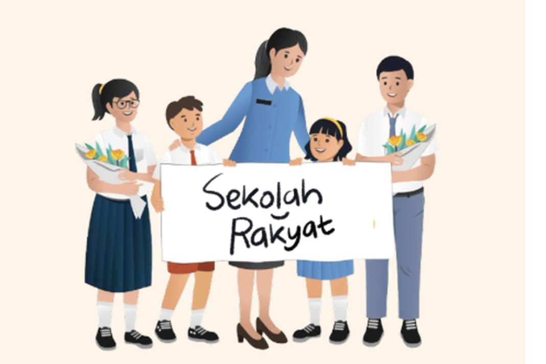 ilustrasi Sekolah Rakyat
