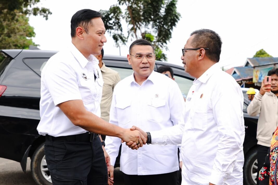 Menko AHY Tinjau Proyek Pengendalian Banjir di Bengkulu untuk Lindungi Warga dan Ekonomi